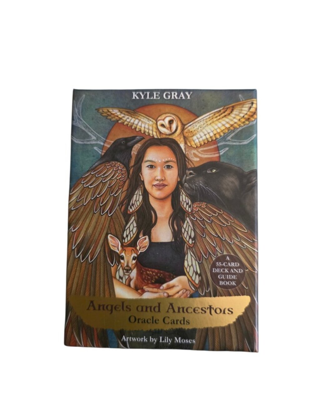 Kyle Gray Angels & Ancestors Oracle Complete 55 Card Deck Guide Book Unused